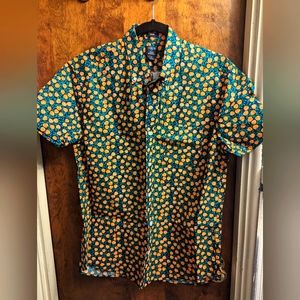 J Crew/J.Crew patterned button up shirt size M/Medium slim fit NEW WITH TAGS